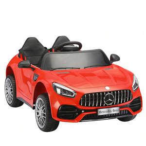 Popolare Auto Elettrica Rosa per Bambini 12V, Auto a Due Posti con Telecomando Ricaricabile, Modello Mercedes Benz per Bambini - Product Image 3
