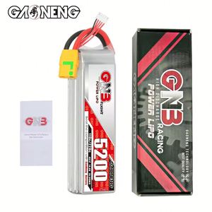 Hot Sales GAONENG GNB Li-polymer 5200mah 4S 14.8V 110C 220C XT60 XT90S Anti Private Mold <b>RC</b> Car Accessories Fixed Wing - Product Image 2