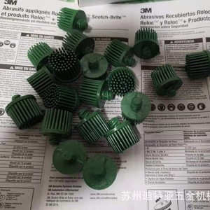 Disques de polissage 3M Scotch-Brite Roloc 18698 en nylon vert, diamètre intérieur 20 mm, pour disques de ponçage - Product Image 4