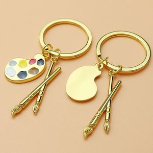 Porte-clés créatif Palette : Cadeaux originaux pour les étudiants en art, tableau de dessin et stylo inclus - Product Image 2