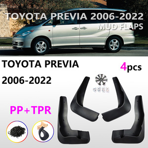Toyota Previa Mudguards 2007-2017 <b>Plastic</b> Front Rear <b>Wheel</b> Arch Protectors - Product Image 3