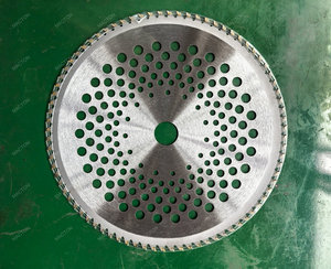 2026 10inch 255mm 80T 60T Brush Circular <b>Saw</b> Blade for Grass Manual <b>Powered</b> Alloy Compatible Backpack/Side Hanging Lawn Mowers - Product Image 3