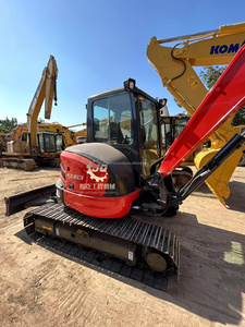 รถขุดขนาดเล็ก Kubota เครื่องขุด U55 Kx163 Kx163ขนาดเล็กจากญี่ปุ่นพร้อม5Ton EPA รถขุดดิน Kubota Kx163-5 Kx155 U55 U40 - Product Image 4