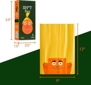 Bolsas para excremento de perro sin perfume Stable Genius – a prueba de fugas y duraderas, 4 rollos (60 bolsas) - Product Image 2