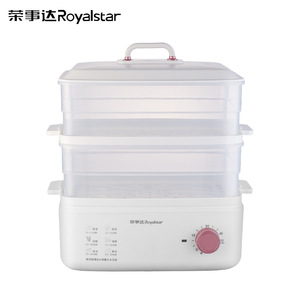 Royalstar <b>Electric</b> <b>Steamer</b> 10L Two Layer White Multi Function For Buns Fish - Product Image 1