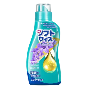 新しいデザインのラベンダー柔軟剤は、衣類をより柔軟にするインテリジェントな天然液体洗濯洗剤を保護します