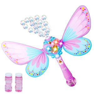 Artículo de regalo más nuevo, soplador de burbujas automático de música encantadora, palo mágico, varita de burbujas iluminada - Product Image 1