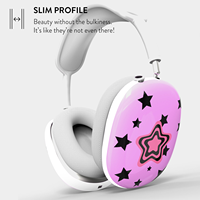 Housse de casque en TPU brillante à impression complète au design personnalisé pour Airpods Max