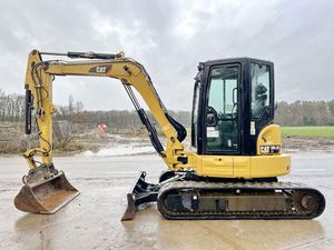 Excavadora Usada de Buen Rendimiento Juefu, Mini Excavadora Caterpillar Cat 305.5e2 de Segunda Mano, Máquina Excavadora Cat - Product Image 3