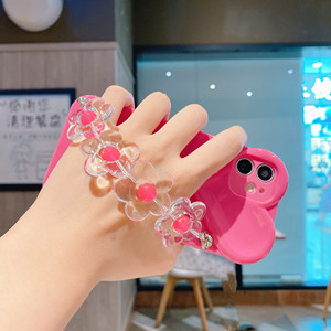 Étui de téléphone portable <span class=keywords><strong>Google</strong></span> Pixel 4a, housse à motif de cœur robuste, antichoc, produits pour Bracelet en chaîne - Product Image 5