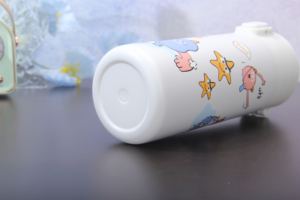 定制标志便携式真空绝缘不锈钢水瓶手压式大容量所有户外野营 - Product Image 6