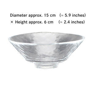 Tazón de Vidrio Transparente para Matcha, Hecho a Mano por Artesanos Japoneses, Resistente al Calor, Venta al Por Mayor - Product Image 3