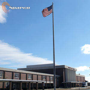 Флагшток из алюминия и нержавеющей стали по индивидуальному заказу, 10 футов, <span class=keywords><strong>20</strong></span> футов, 30 футов - Product Image 2