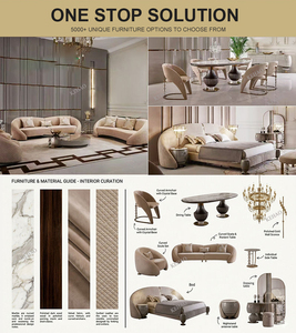 Set di Divani Curvi Eleganti in Stile Italiano di Alta Gamma, Divano Componibile in Velluto per Ville di Lusso e Progetti Alberghieri, Soluzione Completa per Arredamento - Product Image 4