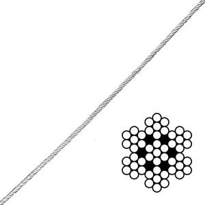 PVC 커튼 월 7x7 장력 케이블 | ASTM A603 등급 | 고층 건물 정면용 - Product Image 2