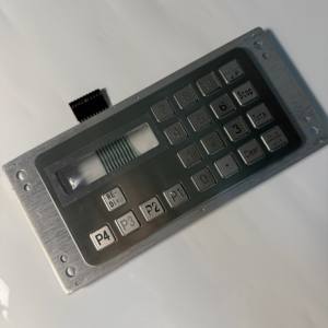 لوحة مفاتيح معدنية بديلة لموزع الوقود، 21 مفتاحًا، لمحطات الوقود، تشمل وظائف إعادة التوزيع، P1-P4، والوظائف الأخرى - Product Image 1