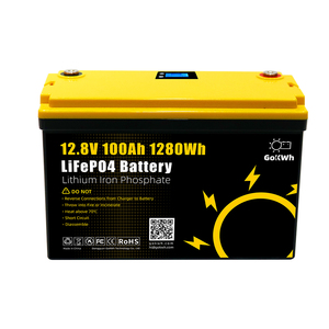 Batterie LiFePO4 GoKWh 24V 25.6V 100Ah 200Ah, durée de vie 4000 cycles, durée de vie 10 ans, BMS intégré, pour camping-car et camping. - Product Image 5