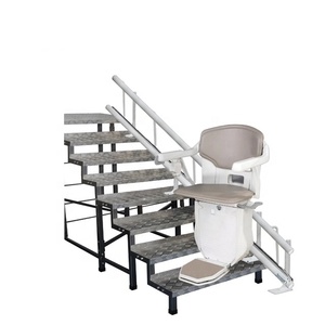 Elevador Curvo Inteligente para el Hogar, Ascensor Automático de Emergencia para Subir <span class=keywords><strong>Escaleras</strong></span> para Personas con Discapacidad - Product Image 1