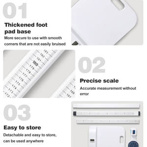 분리형 높이 측정 눈금 <span class=keywords><strong>Stadiometer</strong></span> 높이 측정 디지털 아기 체중계 - Product Image 6