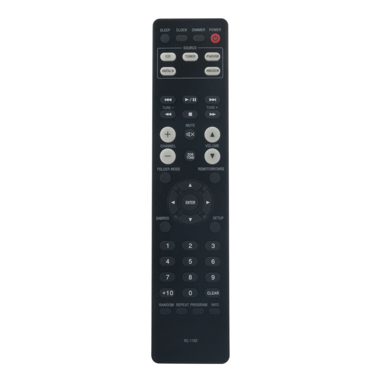 RC-1162 Remote Control for Denon CD Receiver RCD-M39