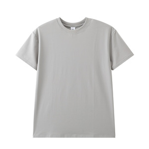 Style décontracté américain, 230 grammes, 100 % fibre de polyester, respirant, séchage rapide, col rond, manches courtes, coupe classique - Product Image 2