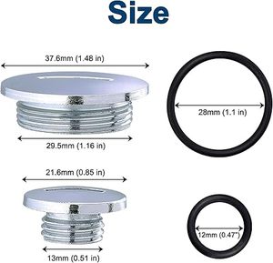 2 Tapas Laterales de Plástico de Alta Calidad para Estator de Motor Cuádruple 50-125 cc <span class=keywords><strong>ATV</strong></span> BMS Roketa Taotao SunL Coolster - Product Image 3
