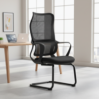 Chaise de bureau ergonomique moderne en maille avec soutien lombaire pour conférences et formations – Vente en gros usine
