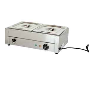 Equipo <span class=keywords><strong>de</strong></span> Calentamiento y Mantenimiento Continuo <span class=keywords><strong>de</strong></span> Dos Bandejas <span class=keywords><strong>de</strong></span> Acero Inoxidable 201 Main Marie para Hoteles, Restaurantes y Cafeterías - Product Image 3