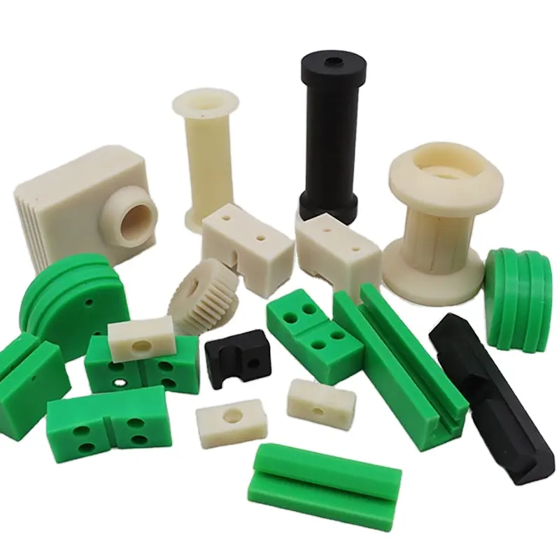 Aangepaste Plastic Product Precisie Pom Hdpe Acetaal Plastic Cnc-Bewerkingsonderdelen