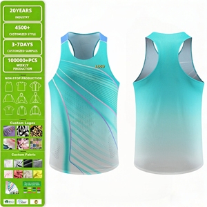 Débardeurs de sport respirants en maille polyester et élasthanne pour hommes, <span class=keywords><strong>sans</strong></span> manches, pour la course, la gym et l'entraînement de marathon – Vente en gros - Product Image 1