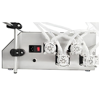 Remplisseuse de liquides micro-peristaltique de bureau 4 canaux 650 ml/min - Station de scellage peristaltique intelligente pour lignes de production PME, corps renforcé