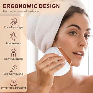 Nuevo Instrumento de Masaje y Raspado, Cepillo para Meridianos, Herramienta Eléctrica Galvánica para Esculpir el Rostro, Equipo de Belleza para Dispositivos Faciales - Product Image 3