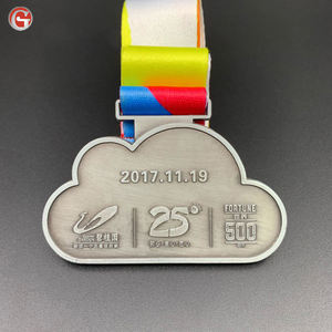 Placas de premio personalizadas, aleación de zinc, sublimación, cita motivacional, medalla para el personal, estudiante, reconocimiento filantrópico - Product Image 5