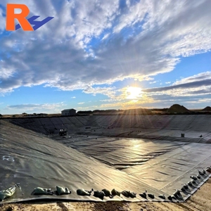 Géomembrane pour tunnels souterrains, revêtement de bassins, géomembranes HDPE anti-infiltration pour toitures, eau de mer, eau douce, fermes piscicoles - Product Image 6