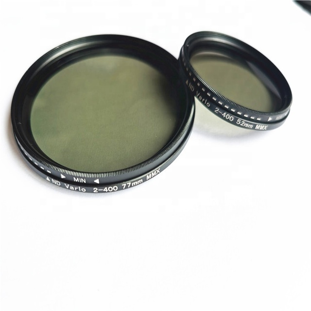 In Stock Camera Filter 43mm to 82mm ND2-400 Neutral Density ND Optical Filter