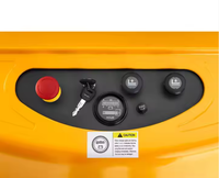 Gerbeur semi-électrique Glad CDD, transpalette type chariot élévateur, capacité 1-2,5 tonnes, hauteur de levage 2,5 m, batterie au plomb-acide, électrique latéral