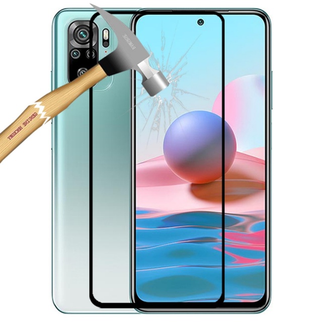 Wholesale Price Newest Anti Fingerprint Best Tempered Glass Screen Protector for Xiaomi Redmi Note 10 Gorilla Glass