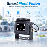 Carte SIM 4G, Enregistreur Vidéo CCTV IP Sans Fil 1080P P2P, 3 Caméras OLED pour Bus, Camion, Remorque, Excavatrice, Véhicule de Sécurité, 1 An