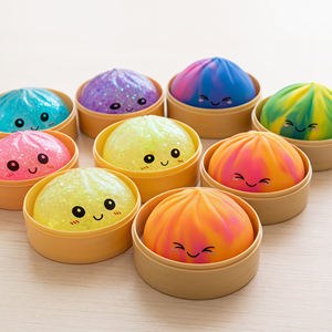 Jouets Mochi extensibles non toxiques Gliway, boules anti-stress scintillantes, kit cadeau pour bébés de 0 à 24 mois, unisexe - Product Image 5