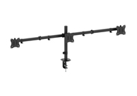 Support triple moniteur en promotion 17-32 pouces – Bras de fixation réglable pour 3 écrans, idéal pour bureau à domicile