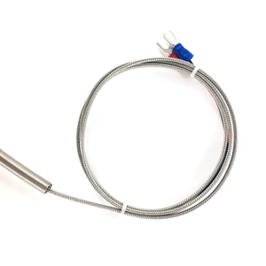 เทอร์โมคัปเปิลประเภท J 3สายที่มีความไวสูง0-750 ℃ ทองแดง-คอนสแตนตันพร้อมสกรู M8 - Product Image 6