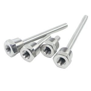 Customized High Quality Stainless Steel Thermowell SS16 CNC Temperature <strong>Humidity</strong> <strong>Sensor</strong> Housing For Optimal <strong>Sensor</strong> Performance - Product Image 1