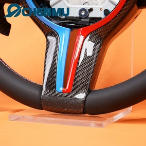 Volant en cuir perforé personnalisé Plug and Play pour <span class=keywords><strong>BMW</strong></span> <span class=keywords><strong>M3</strong></span> F10 F30 E90 E91 E70 E71 <span class=keywords><strong>E80</strong></span> E82 E83 E87 E88 E93 X1 X5 X6 - Product Image 5