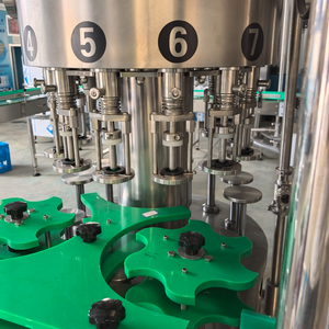 Máquina Llenadora Rotativa Automática de 2000 BPH para Botellas de Vidrio, Llenadora al Vacío para Vinagre de Frutas, 12 Cabezales, Llenadora Rotativa al Vacío para Bebidas en Botellas de Vidrio - Product Image 1