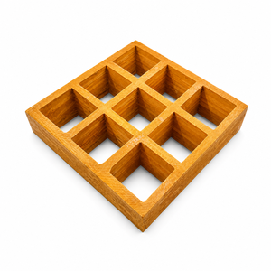 Grille en fibre de verre 38x38x38 pour station de lavage de VR - Panneau de sol drainant antidérapant en PRV OEM - Product Image 6