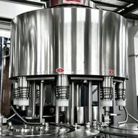 Machine de remplissage d'eau automatique personnalisable 3 en 1, équipement de remplissage d'eau pure, bouteille PET pour usine d'eau minérale