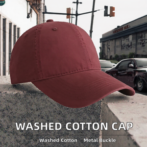 Casquette de baseball unisexe en coton lavé 100% OEM ODM, vente en gros, 56-60cm réglable, logo personnalisé, 6 panneaux, style vintage sportif décontracté - Product Image 6