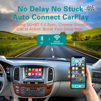 Boîtier Apple CarPlay sans fil amélioré pour Lexus LX470 2003-2007, kit d'interface Mirror Link Android Auto, Plug and Play