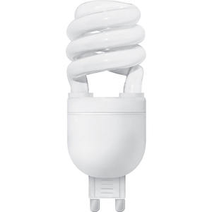 Bombilla espiral GENISS SUPREME G9 9W 2700K 445lm Principio CFL - Product Image 1