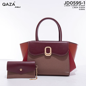 Sac à main pour femme en PU imperméable, de qualité magnifique, nouveau style, bandoulière, petit modèle 2-en-1, mode décontractée, luxe, avec détails métalliques - Product Image 4